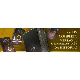 O Senhor dos Anéis - Trilogia Completa - Edição de Luxo - Capa Dura