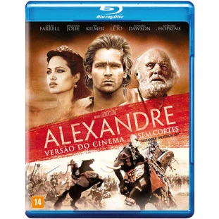 Blu-ray - Alexandre - Versão do Cinema (Colin Farrell - Angelina Jolie - Val Kilmer - Anthony Hopkins - Oliver Stone)