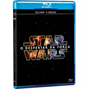 Blu-ray - Star Wars - O Despertar da Força (DUPLO) - Daisy Ridley - Harrison Ford - Carrie Fisher - Mark Hamill - Simon Pegg - Oscar Isaac