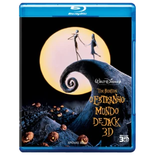 Blu-ray - O Estranho Mundo de Jack 3D (Tim Burton)