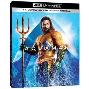 Blu-ray 4K - Aquaman - Edição com Luva