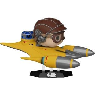 Funko - Star Wars 396 - Anakin in Naboo Sarfighter with R2-D2 (Amazon Exclusive)