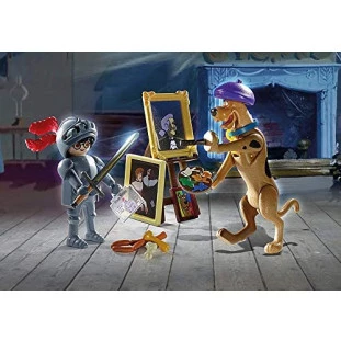 Playmobil - Scooby-Doo! Aventura Com o Cavaleiro (70709)