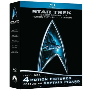 Blu-ray - Jornada nas Estrelas - The Next Generation Motion Picture Collection (4 Filmes)