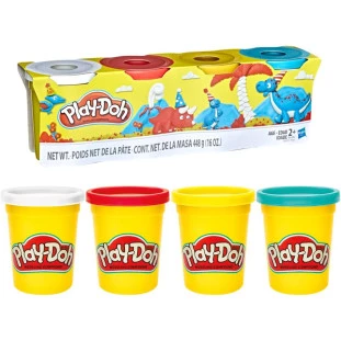Play-Doh Massinha de Modelar com 4 Potes