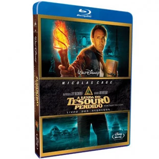 Blu-ray - A Lenda do Tesouro Perdido - Livro dos Segredos (Nicolas Cage)