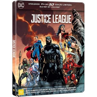 Blu-ray - Liga da Justiça (Steelbook)
