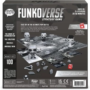 Jogo - Funkoverse Strategy Game Monstros da Universal