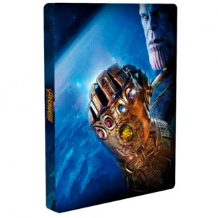 Blu-ray - Vingadores - Guerra Infinita (Steelbook) 3D + 2D
