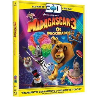 Blu-ray - Madagascar 3 - Os Procurados - Edição de Colecionador (DUPLO)