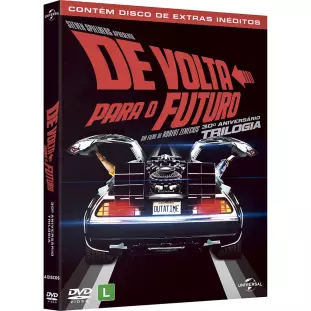 DVD - De Volta Para o Futuro - Trilogia Completa - 30º Aniversário - 4 DVDs (Michael J. Fox - Christopher Lioyd)