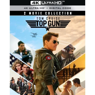 Blu-ray 4K - Top Gun - Coleção Completa  (Tom Cruise)