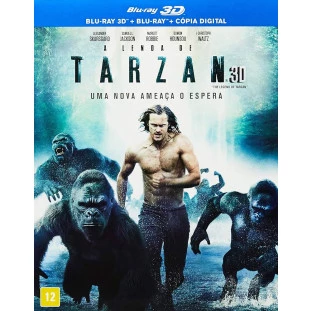 Blu-ray - A Lenda do Tarzan - Edição de Colecionador - DUPLO (Samuel L. Jackson - Margot Robbie)