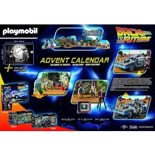 Playmobil - De Volta Para o Futuro - Calendário do Advento Parte 3