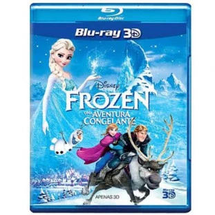 Blu-ray - Frozen - Uma Aventura Congelante 3D