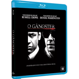 Blu-ray - O Gângster - Edição de Colecionador (Exclusivo) - Ridley Scott - Denzel Washington - Russell Crowe - Cuba Gooding Jr. - Josh Brolin