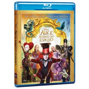 Blu-ray - Alice no País das Maravilhas 2 - Através do Espelho (Johnny Depp - Anne Hathaway)