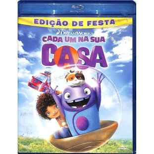 Blu-ray - Cada Um na Sua Casa (Jim Parsons - Rihanna - Jennifer Lopez - Steve Martin)