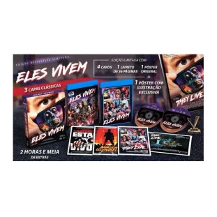 Blu-ray - Eles Vivem - Edição Definitiva Limitada