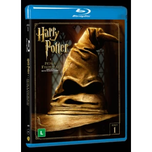 Blu-ray - Harry Potter e a Pedra Filosofal - Edição de Colecionador - Duas versões do Filme (DUPLO)