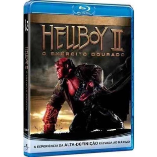 Blu-ray - Hellboy 2 -  O Exército Dourado (Guillermo del Toro - Ron Perlman - Selma Blair)