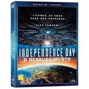 Blu-ray - Independence Day - O Ressurgimento - DUPLO - 3D + 2D (Jeff Goldblum - Roland Emmerich - Bill Pullman)