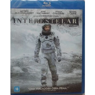 Blu-ray - Interestelar (DUPLO) - Matthew McConaughey - Anne Hathaway - Michael Caine - Christopher Nolan