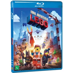 Blu-ray - Lego Movie - Uma Aventura Lego (Chris Pratt - Will Ferrell - Morgan Freeman - Liam Neeson)