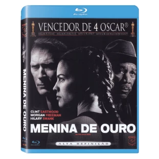 Blu-ray - Menina de Ouro (Clint Eastwood - Morgan Freeman - Hilary Swank)