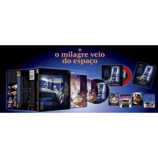 Blu-ray - O Milagre Veio do Espaço (BD + DVD +CD) - Edição com luvas e cards