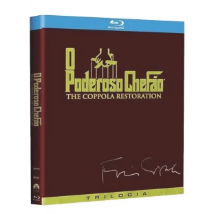 Blu-ray - O Poderoso Chefão - The Coppola Restoration - Trilogia Completa (Com luva)