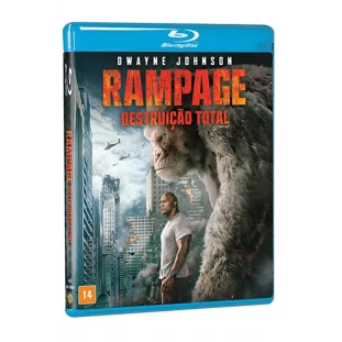 Blu-ray - Rampage - Destruição Total (Dwayne Johnson)
