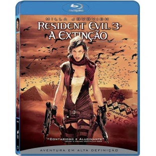 Blu-ray - Resident Evil 3 - A Extinção (Milla Jovovich)