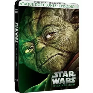 Blu-ray - Star Wars - Ataque dos Clones - Episódio 2 - Edição Limitada (Steelbook)