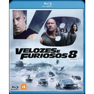 Blu-ray - Velozes e Furiosos 8 (Vin Diesel - Michelle Rodriguez) 