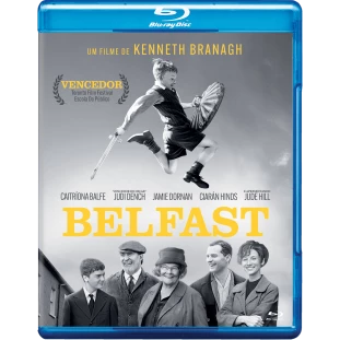 Blu-ray - Belfast (Judi Dench e Ciarán Hinds) - Edição com Luva