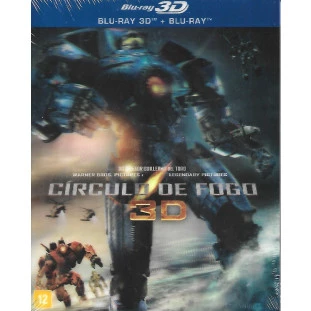 Blu-ray - Círculo de Fogo - Edição de Colecionador com Luva Lenticular (DUPLO)