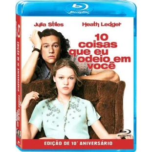 Blu-ray - 10 Coisas Que Eu Odeio em Você - Edição de 10º Aniversário (Health Ledger - Julia Stiles)
