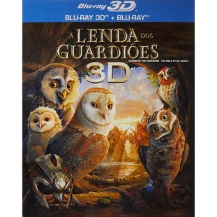 Blu-ray - A Lenda dos Guardiões (3D + 2D) -  Com luva