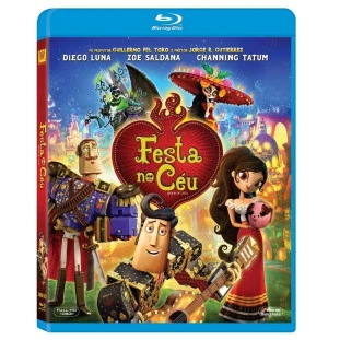 Blu-ray - Festa no Céu (Zoe Saldana - Diego Luna - Channing Tatum)