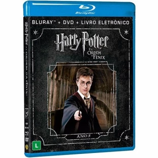 Blu-ray - Harry Potter e a Ordem da Fênix - Edição de Colecionador (DUPLO + EBook)