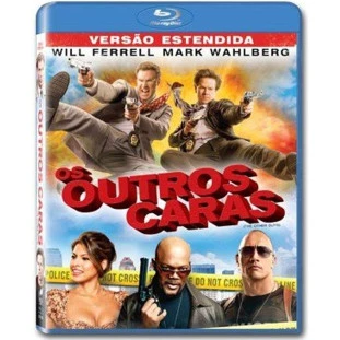 Blu-ray - Os Outros Caras (Duas Versões) - Will Ferrell - Mark Wahlberg - Samuel L. Jackson - Michael Keaton - Dwayne Johnson