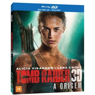 Blu-ray - Tomb Raider - A Origem (3D + 2D) Com Luva