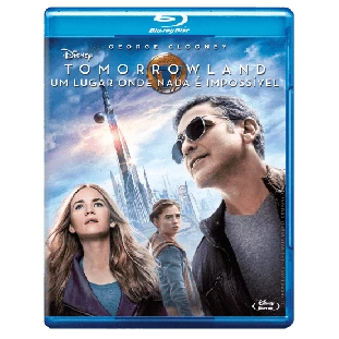 Blu-ray - Tomorrowland - Um Lugar Onde Nada é Impossível (George Clooney - Britt Robertson - Hugh Laurie)