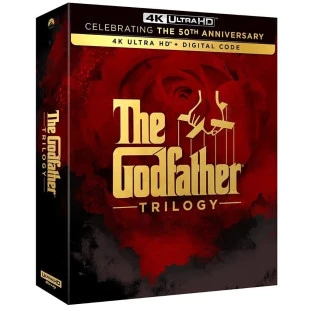 Blu-ray 4K - O Poderoso Chefão Trilogia Completa - Celebrating The 50º Anniversary (5 Discos)