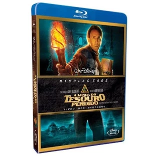 Blu-ray - A Lenda do Tesouro Perdido - Livro dos Segredos (Nicolas Cage)