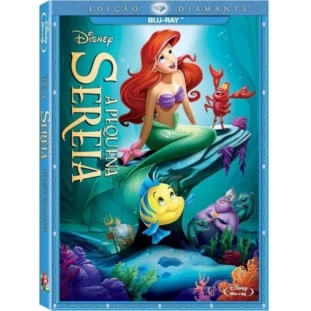 Blu-ray - A Pequena Sereia - Edição Diamante - Com luva