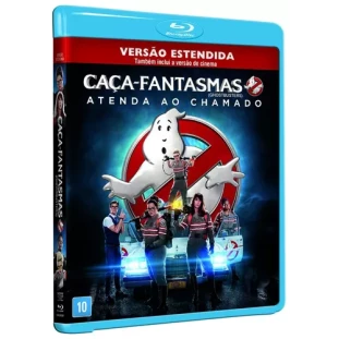 Blu-ray - Caça-Fantasmas (2 Versões do Filme) - Melissa McCarthy - Chris Hemsworth - Andy García