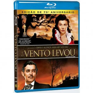 Blu-ray - E o Vento levou - Edição de 70º Aniversário