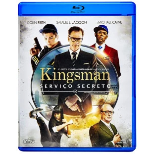 Blu-ray - Kingsman - Serviço Secreto (Colin Firth - Samuel L. Jackson - Michael Caine)